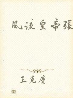 风流皇帝张无忌封面