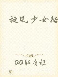 旋风少女结局封面