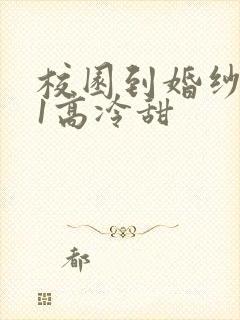 校园到婚纱1V1高冷甜