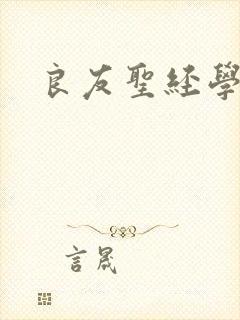 良友圣经学院封面