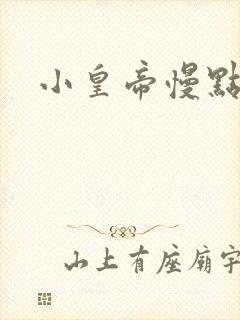 小皇帝慢点疼封面