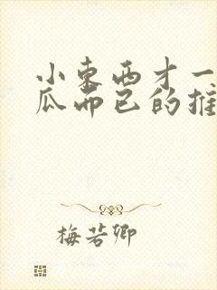 小东西才一根黄瓜而已的推荐书