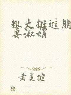 粗大挺进朋友人妻淑娟封面