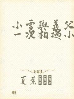 小雪与义父的第一次相遇小说