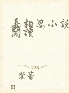 长相思小说免费阅读封面