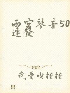 雨宫琴音500连发