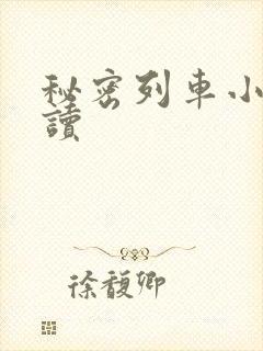 秘密列车小说阅读