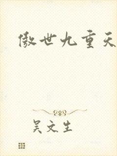 傲世九重天小说