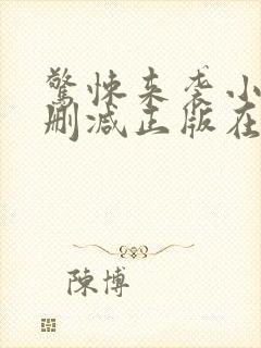 惊悚来袭小说无删减正版在线阅读