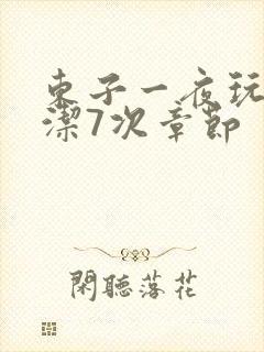 东子一夜玩弄白洁7次章节