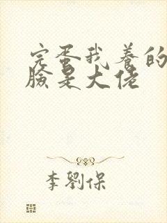 完蛋我养的小白脸是大佬封面