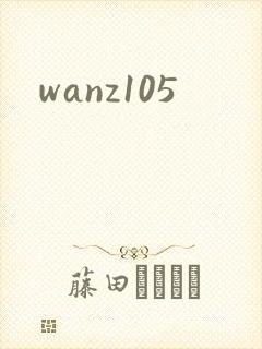 wanz105封面