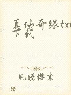 真仙奇缘txt下载