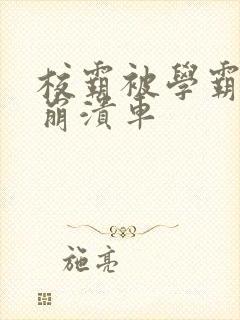 校霸被学霸玩到崩溃车封面