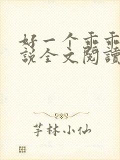 好一个乖乖女小说全文阅读免费无弹窗封面