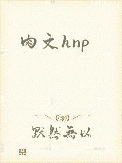 肉文hnp