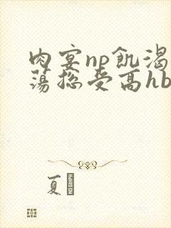 肉宴np饥渴放荡总受高hbl封面
