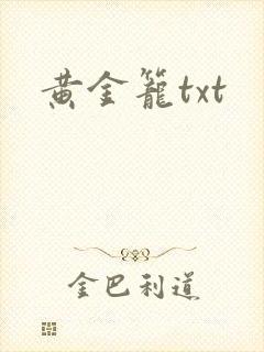 黄金笼txt