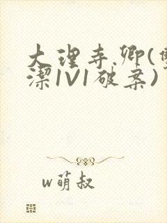 大理寺.卿(双洁1V1破案)