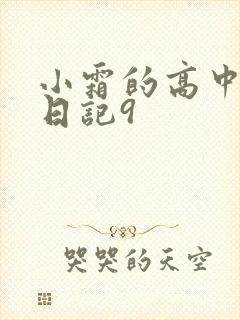 小霜的高中成长日记9