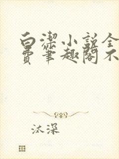 白洁小说全文免费笔趣阁不知所措封面