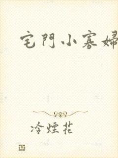 宅门小寡妇