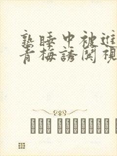 熟睡中被进了H青梅诱哄视频