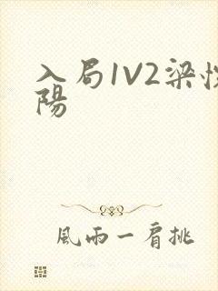 入局1V2梁怀阳封面