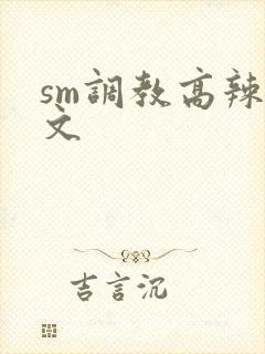 sm调教高辣h文