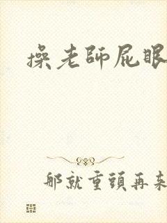 操老师屁眼小说封面