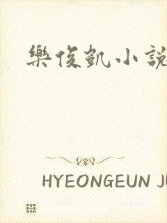 乐俊凯小说封面
