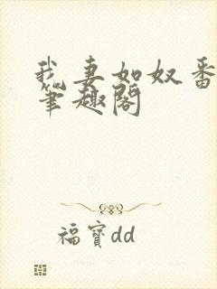 我妻如奴番外篇笔趣阁封面