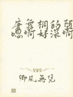 唐舞桐的堕落H嗯啊好深啊