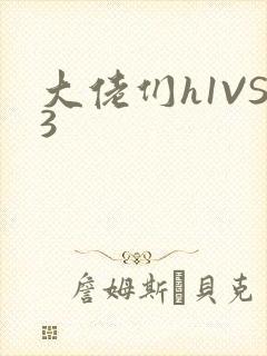 大佬们h1VS3