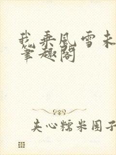 我乘风雪未删减笔趣阁