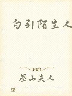 勾引陌生人封面