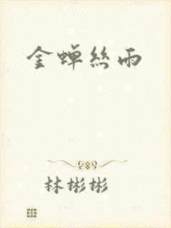 金蝉丝雨封面
