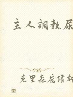 主人调教尿便器