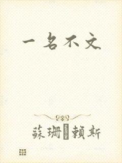一名不文