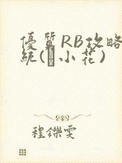 优质RB攻略系统(寀小花)封面