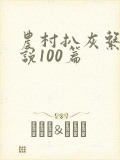 农村扒灰系列小说100篇封面