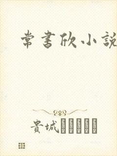 常书欣小说