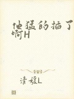 他猛的插了进去啊H封面