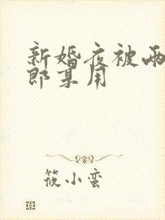 新婚夜被两个伴郎享用