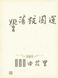 yn荡校园运动会封面