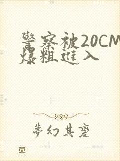 警察被20CM爆粗进入