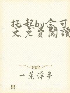 托起by念可全文免费阅读笔趣阁