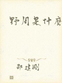 野周是什么意思