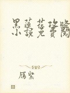 黑莲花攻略手册小说免费阅读