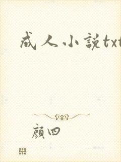 成人小说txt